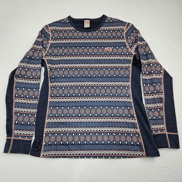 Kari Traa Tops - Kari Traa Lune Long Sleeve Base Layer Womens XL Pullover Hike Outdoor Casual